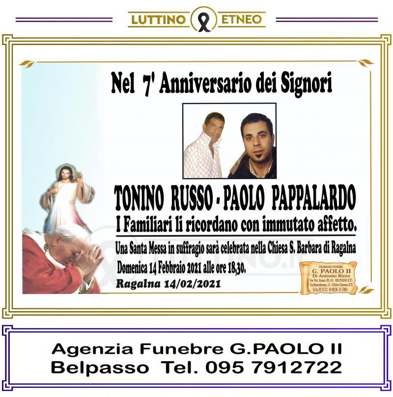 Tonino Paolo Russo Pappalardo 